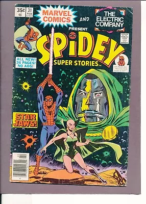 Buy Spider Super Stories 31 VG- Star Wars Electric Company  Spider-man 1978 • 19.18£