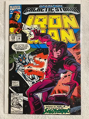 Buy Iron Man #278 1992 VF+/NM Marvel GALACTIC STORM • 4.82£