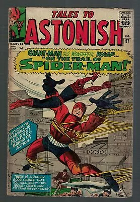 Buy Marvel Comics Tales To Astonish 57 Spiderman Giant Man 3.0 G/VG Avengers • 126.99£
