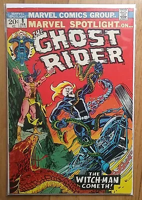 Buy MARVEL SPOTLIGHT #8 Early GHOST RIDER Mike Ploog Johnny Blaze Horror Comic 1973 • 43.48£