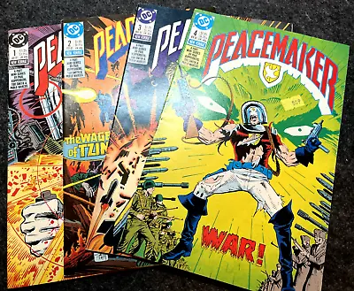 Buy Vintage 1988 Dc Comics Peacemaker 4-part Mini Series 1-4 Excellent Condition • 19.99£