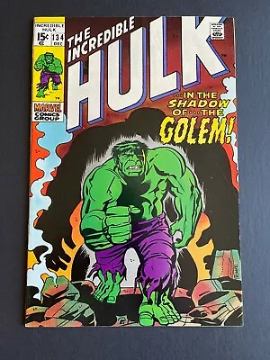 Buy  Incredible Hulk #134 - Among Us Walks... The Golem (Marvel, 1970) VF+ • 33.18£