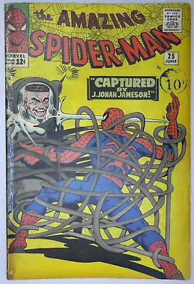 Buy Amazing Spider-Man #25 1st Cameo Mary Jane Marvel Comics (1965) • 129.95£