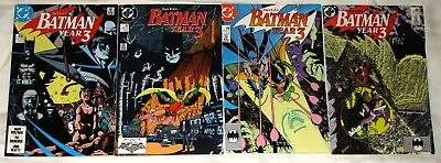 Buy Batman: Year 3 (COMPLETE SET, DC Comics) George Perez Cover Art #436,437,438,439 • 7.50£
