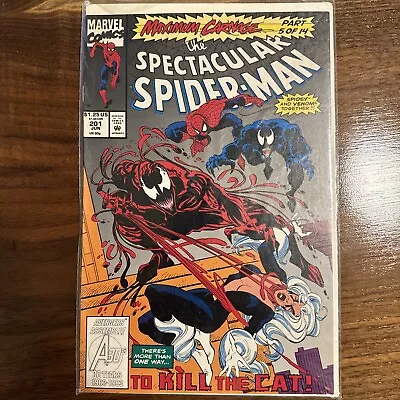 Buy The Spectacular Spider-Man ~ Vol. 1 No. 201 ~ June 1993 ~ Marvel Comics • 7.12£