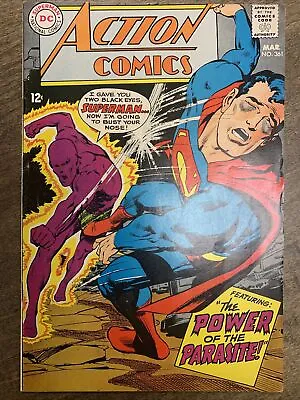 Buy Action Comics #361 (DC, 1968) 2nd Parasite Neal Adams FN/VF • 38.38£