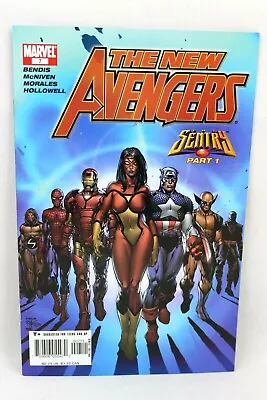 Buy The New Avengers #7 Sentry Part One 1st Illuminati 2005 Marvel Comics F-/F • 54.33£