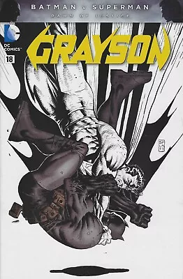 Buy Grayson 18 May 2016 Batman V Superman Variant Cover DC Comics VG Condition • 1.50£