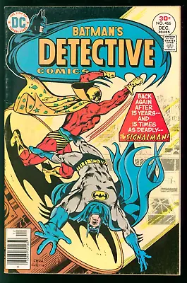 Buy Detective Comics #466 F/VF 7.0 Signalman Returns • 14.95£