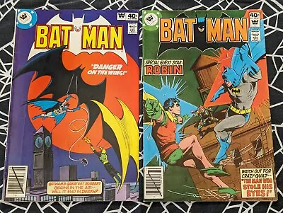 Buy BATMAN #315 316 (LOT Of 2) DC COMICS 1979, Wein, Very Good • 11.98£
