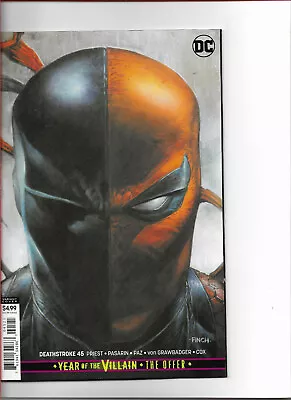 Buy DEATHSTROKE (2016) #45 - Cover B - FINCH Cover - New Bagged (S) • 5.50£