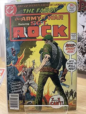 Buy OUR ARMY AT WAR #301 Sgt. Rock DC WAR! Last Issue! KUBERT NM • 15.88£