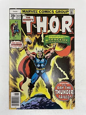 Buy The Mighty Thor #272 Marvel Comics 1978 Bronze Age MCU Newsstand • 7.90£