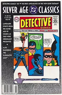 Buy Detective Comics 327 DC Silver Age Classics From 1992 1st New Look Batman • 3£