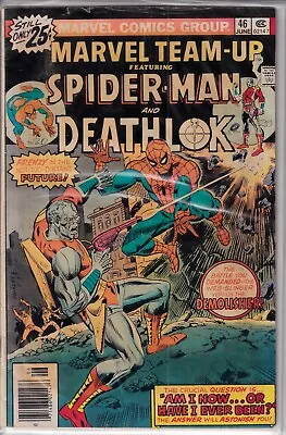 Buy Marvel Team-Up #46 Spider-Man And Deathlok Marvel Comics • 4.99£