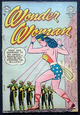 Buy WONDER WOMAN #58 Golden Age Amazona 1953 • 191.01£