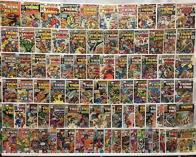 Buy Marvel Comics Marvel Two-In-One Run Lot 1-100 Plus Annual 1,3-5 - Missing In Bio • 287.70£