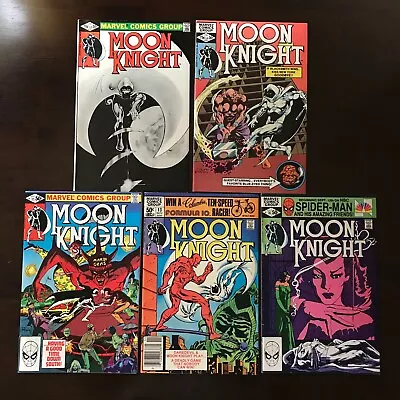 Buy Moon Knight #11, 13, 14, 15, 16 Marvel 1981-1982 • 25.28£