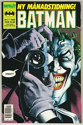 Buy Batman The Killing Joke #nn *SWEDISH EDITION* DC COMICS 1989 1988 1st ( 1 • 78.87£