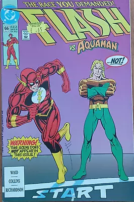 Buy The Flash #66 (1987) / US Comic / Bagged & Boarded / 1st Print • 6£