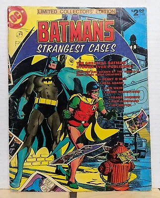 Buy DC Batman's Strangest Cases C-59 1978 Treasury Limited Collector's Edition FN • 27.66£