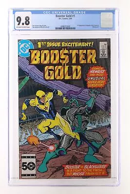 Buy Booster Gold #1 - D.C. Comics 1986 CGC 9.8 1st App Of Booster Gold • 316.98£