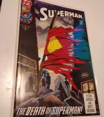 Buy Superman #75 (2nd Print) Bagged & Carded : Death Of Superman • 12.99£