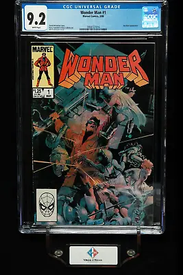 Buy Wonder Man #1 ~ CGC 9.2 ~ First Solo Comic ~ Ant Man Appearance ~ Marvel (1986) • 80.24£