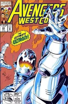 Buy Avengers West Coast (1985) #  89 (6.0-FN) Ultron 1992 • 2.70£