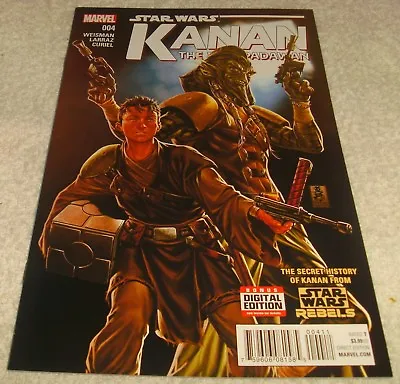 Buy MARVEL COMICS STAR WARS KANAN THE LAST PADAWAN # 4 VF+/NM 1st PRINT  • 5.95£