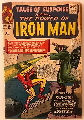 Buy TALES OF SUSPENSE 54VG (Jun 1964, Marvel) • 55.75£