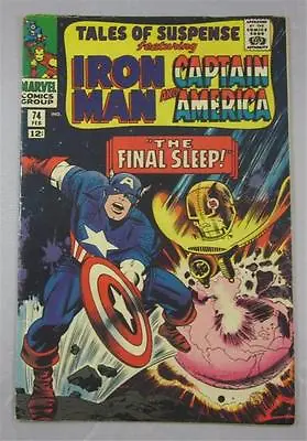 Buy Tales Of Suspense #74 Feb 1966 Iron Man Captain America Classic Cover Fine + 6.5 • 21.91£