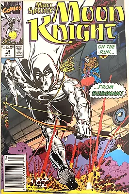 Buy Marc Spector: Moon Knight # 13.  April 1990. Sal Velluto-cover.  Fn+ 6.5 • 4.49£