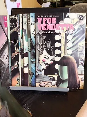 Buy V For Vendetta #1-10 Full Run Dc 1988 Alan Moore David Lloyd Nice Condition • 139.91£