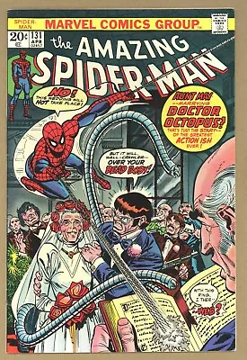 Buy Amazing Spider-Man 131 (FN+) Doctor Octopus To Marry Aunt May! 1974 Marvel V113 • 27.59£