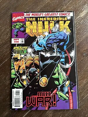 Buy The Incredible Hulk #456 (Marvel 1997) Key - 1st App. Of Hulk As WAR VF/NM • 6.32£