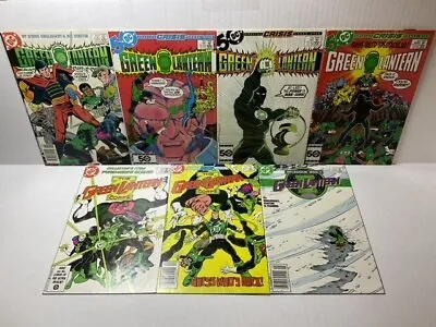 Buy Green Lantern Comic Books (Lot Of 7: #189, 194, 195, 198, 201, 207 & 220) 1985 • 39.50£