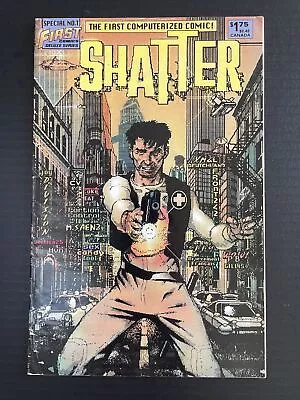 Buy Shatter Special #1 1st Published Comic With Digital Art! - First Comics - 1985 • 1.59£