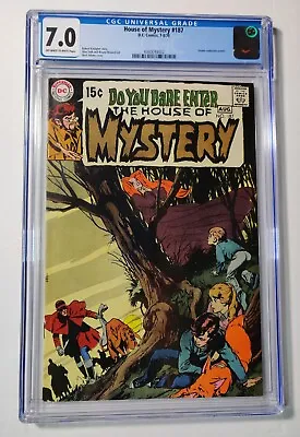 Buy House Of Mystery # 187 CGC 7.0 White (DC, 1970) Classic Neal Adams Cover • 103.90£