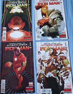 Buy Iron Man #1 - #4 - Marvel / Ultimate Comics - 2013 • 6.95£