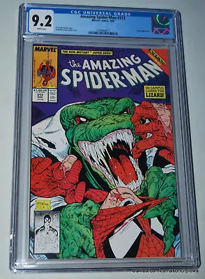 Buy Amazing Spider-Man #313 Marvel Comics CGC 9.2 WP 1989 McFarlane • 44.19£