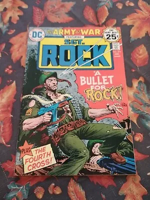Buy Our Army At War Sgt Rock Dc No 276 Vintage Military Comic Book Combat War Army • 11.81£