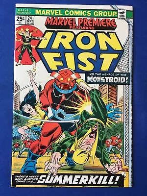 Buy Marvel Premiere #24 VFN (8.0) MARVEL ( Vol 1 1975) Iron Fist (2) (C) • 21£