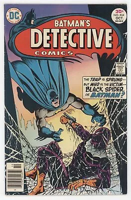 Buy Batman Detective Comics 464 DC 1976 FN VF Ernie Chan Black Spider Calculator • 11.49£