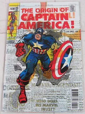 Buy Ms. Marvel #25b Feb. 2018 Marvel Comics Captain America #109 Homage • 1.44£