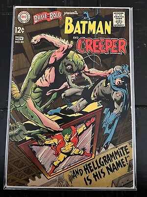 Buy The Brave And The Bold #80 Batman And Creeper (1968 DC Comics) 1st Hellgrammite • 22.86£