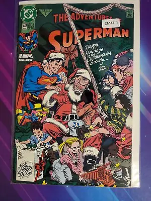 Buy The Adventures Of Superman #487 Vol. 1 8.0 Dc Comic Book Cm44-9 • 6.43£