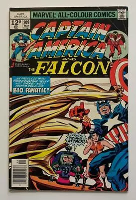 Buy Captain America #209 (Marvel 1977) VG+ Bronze Age Issue. • 10.95£