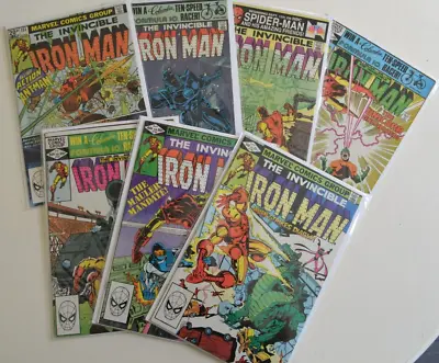 Buy Iron Man (vol.1)  #151 -#156 + #159 (1968-1996) VF To VF+ • 25£