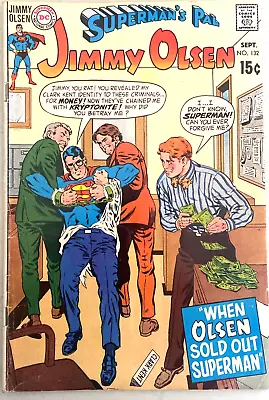 Buy Superman's Pal Jimmy Olsen . # 132. Sept 1970. Curt Swan-cover. Vg+ 4.5 • 4.94£